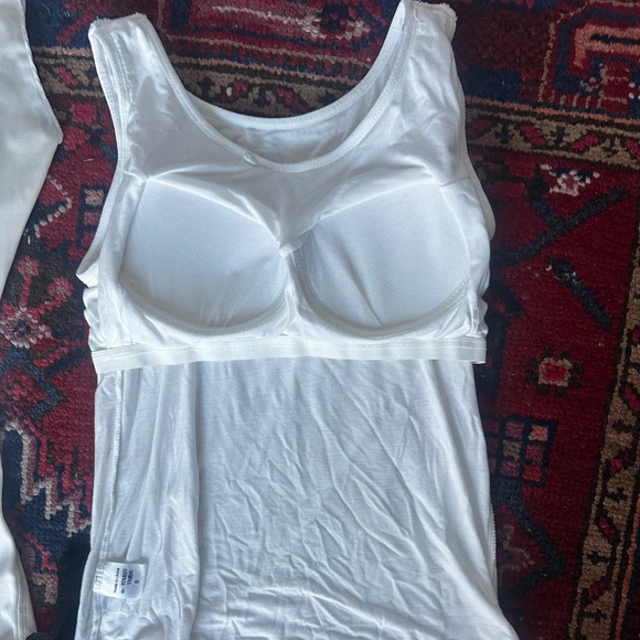 5 Intimates (Small & 34B):Spanx x 2 Hanro x 1 + BlackVelvet Cami & WhiteBraTop - Picture 5 of 9